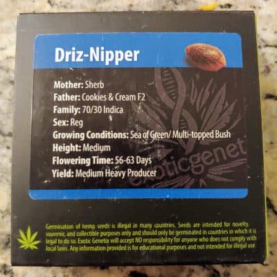 Exotic Genetix Driz Nipper
