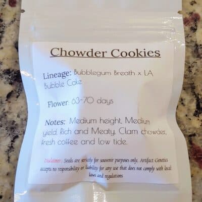 ARTIFACT_GENETICS_CHOWDER_COOKIES_A_LUSCIOUS_GENETICS