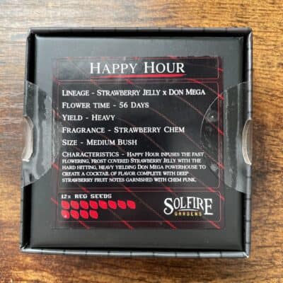 Solfire Gardens Happy Hour