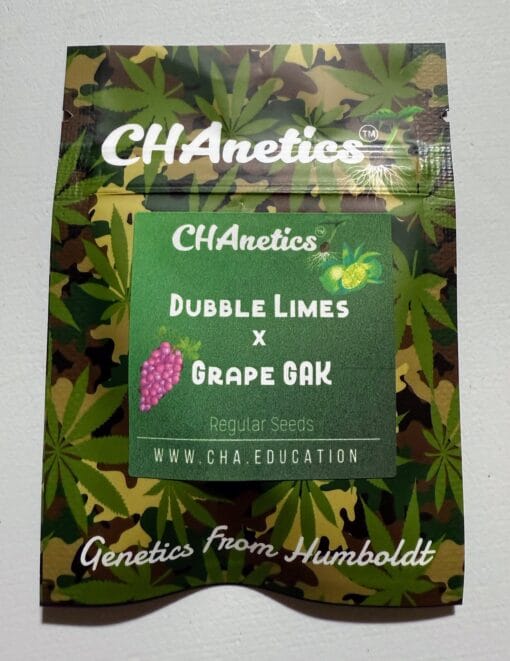 CHANETICS_DUBBLE_LIMES_GRAPE_GAK_SEED_PACK_LUSCIOUS_GENETICS