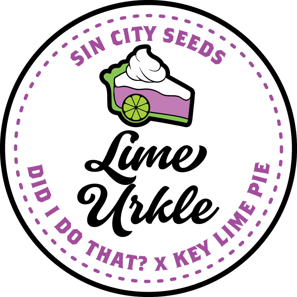 SIN_CITY_SEEDS_LIME_URKLE_STICKER_LUSCIOUS_GENETICS