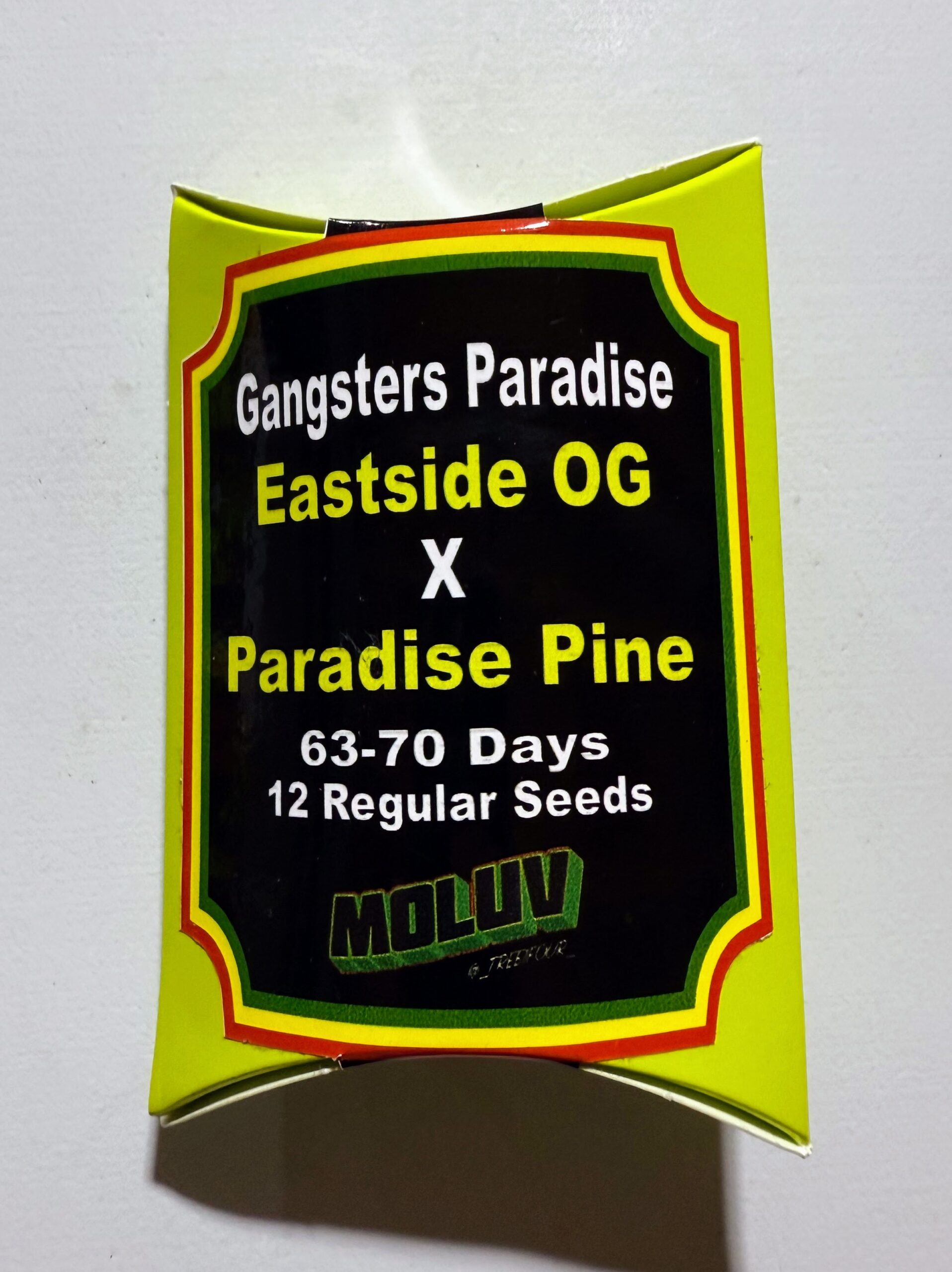 TREE1FOUR_GENETICS_GANGSTERS_PARADISE_SEED_PACK_LUSCIOUS_GENETICS